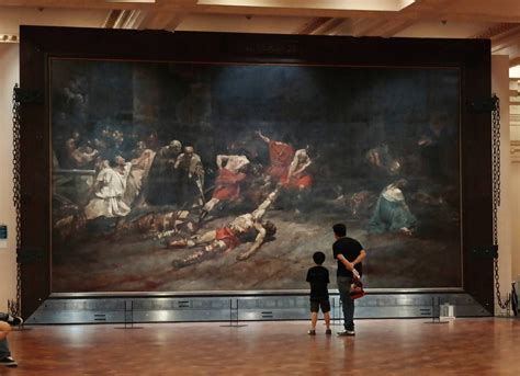 size of spoliarium|A perspective on Juan Luna’s Spoliarium (1884).